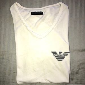 Armani Undershirt - Deep neck / Size S&M